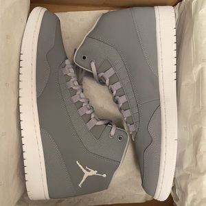Air Jordan Executive Flint Gray and White